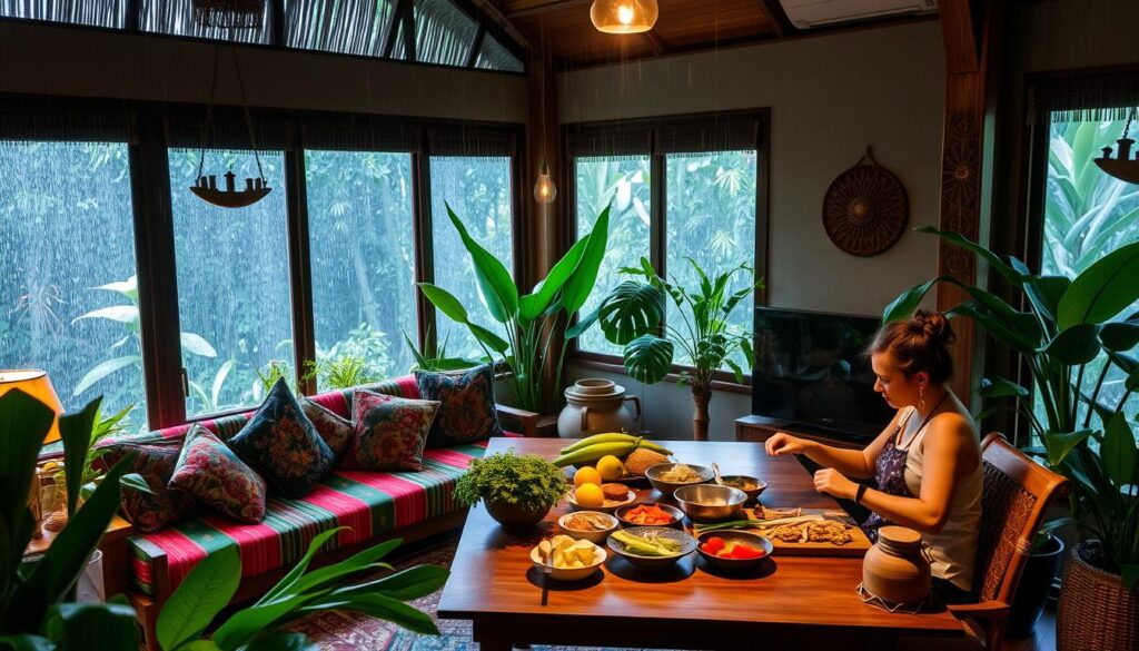 Indoor-Aktivitäten in Bali während der Regenzeit