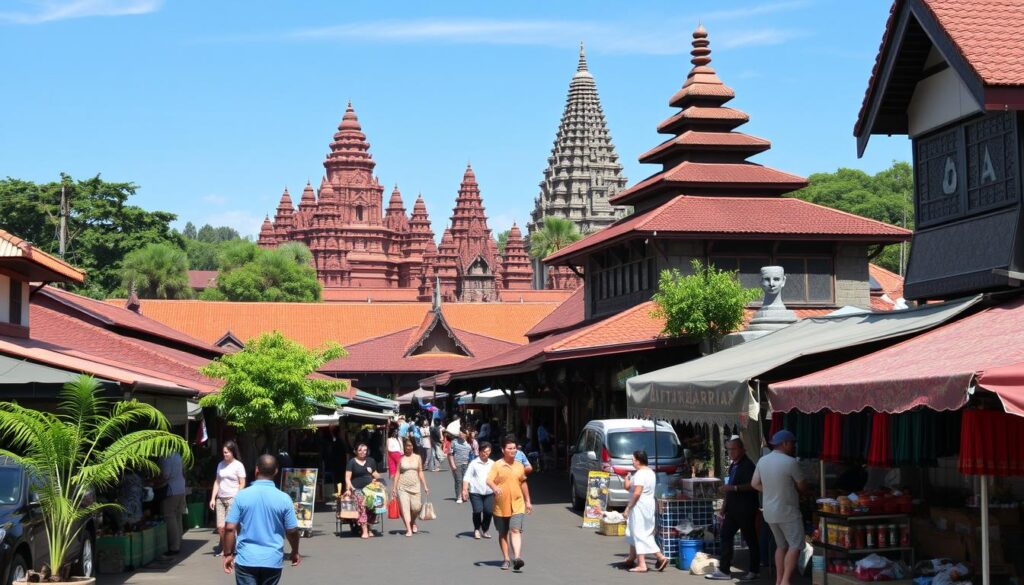 Yogyakarta kulturelles Zentrum Java-Insel