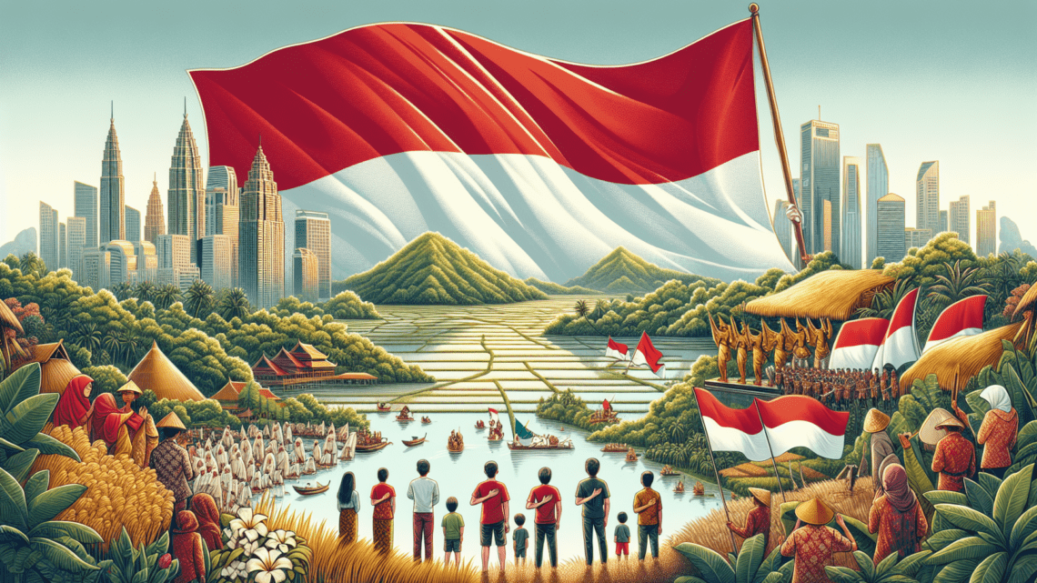 die Bedeutung der Nationalflagge Rot-Weiß (Sang Merah Putih)