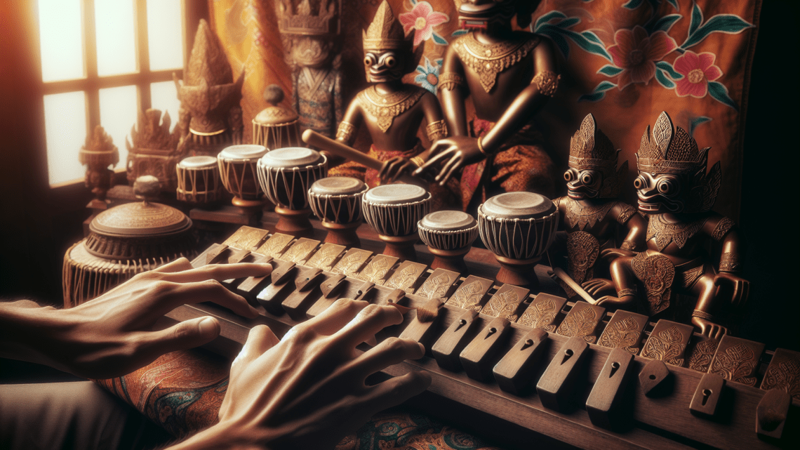 die Kunst des Gamelan-Musikspiels