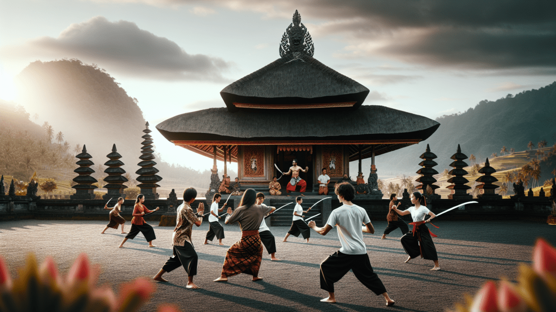 Teilnahme an einem Silat Kampfsportkurs – lernen Sie die traditionelle indonesische Kampfkunst