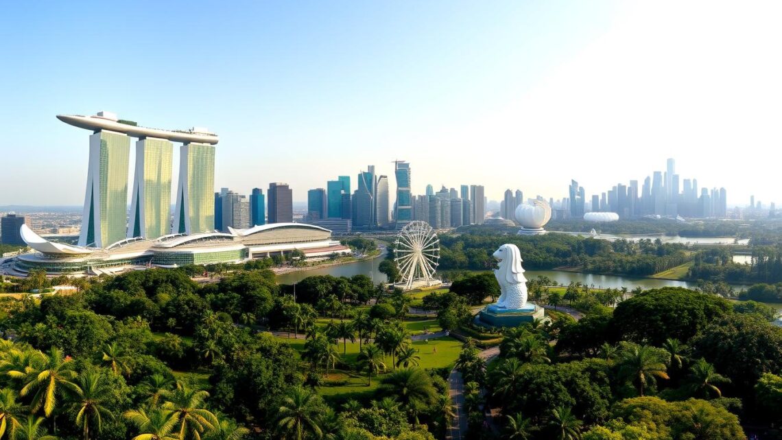 Singapur Rundreise und Baden