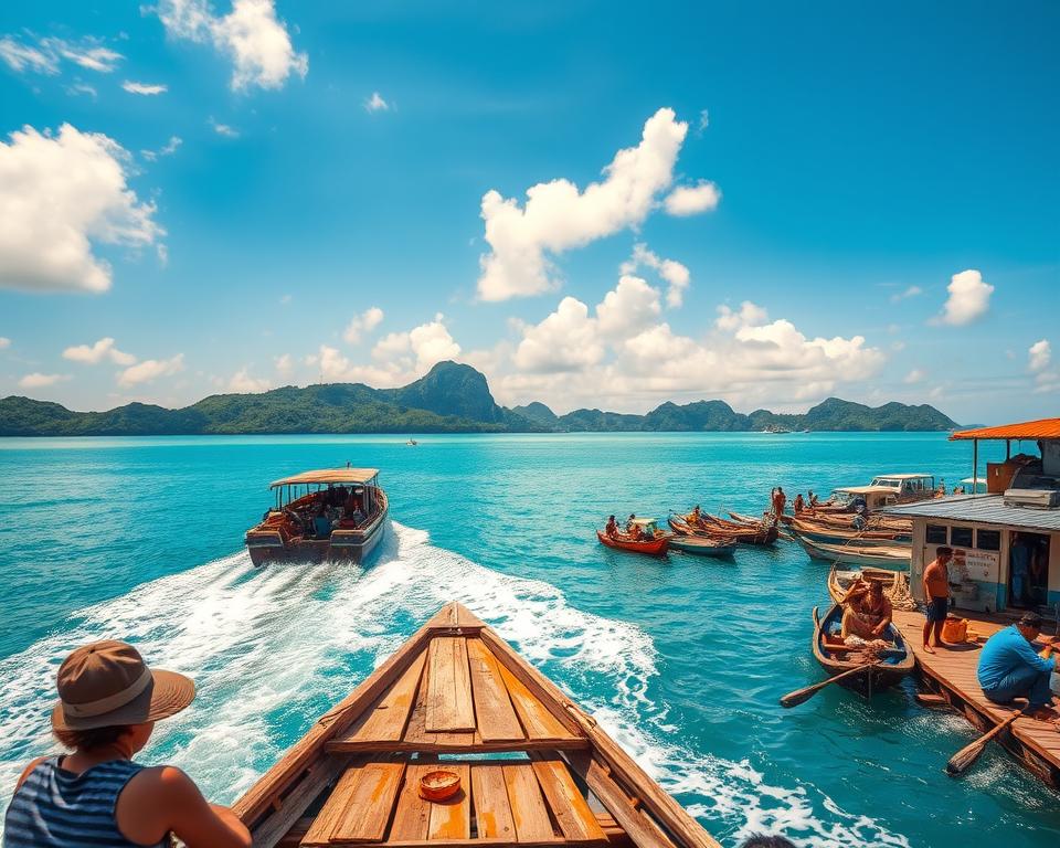 Indonesien Inselhopping Transport