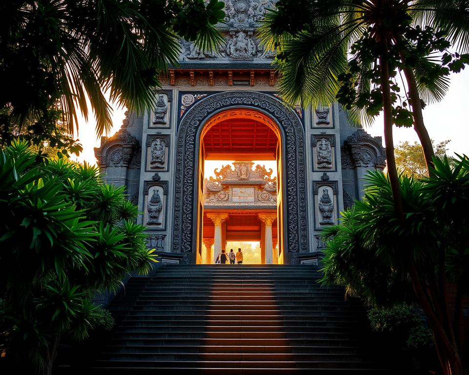 Taman Ayun Tempel Eingang