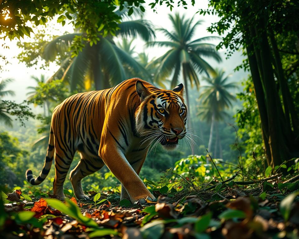 Verhalten des Sumatra-Tigers Verhalten des Sumatra-Tigers