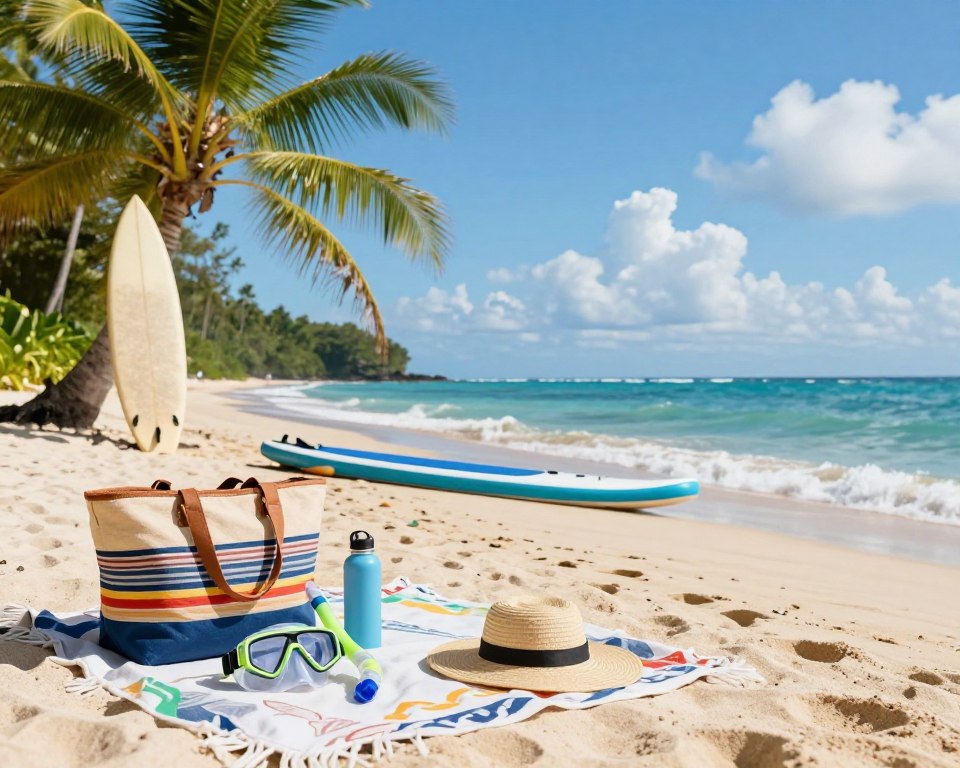 Bali Strandausrüstung Essentials