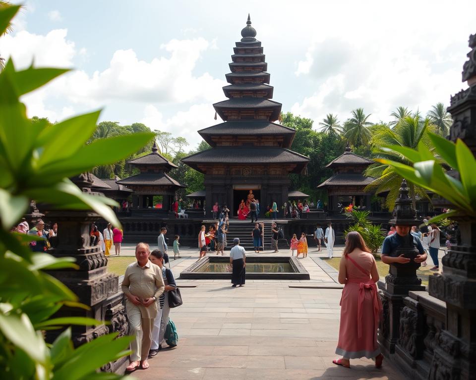 Kulturelle Verhaltensregeln Tempel Bali