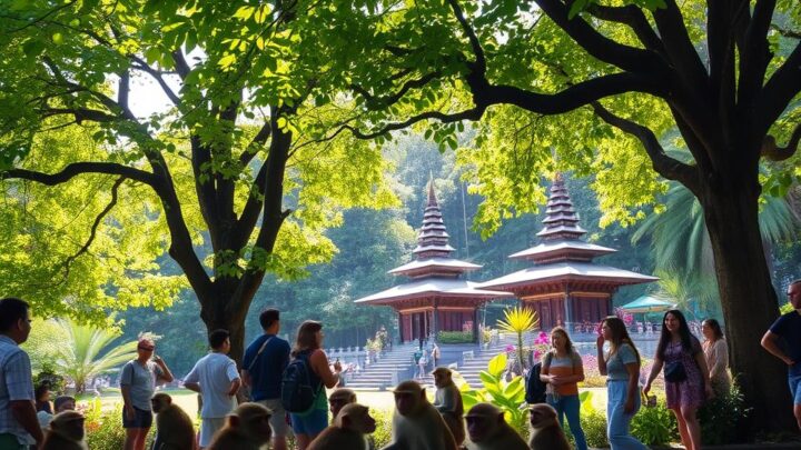 Besuch des Sangeh-Affenwalds