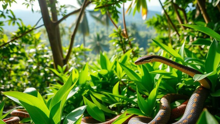 Schlangen bali: Giftige und ungiftige Arten auf der Insel